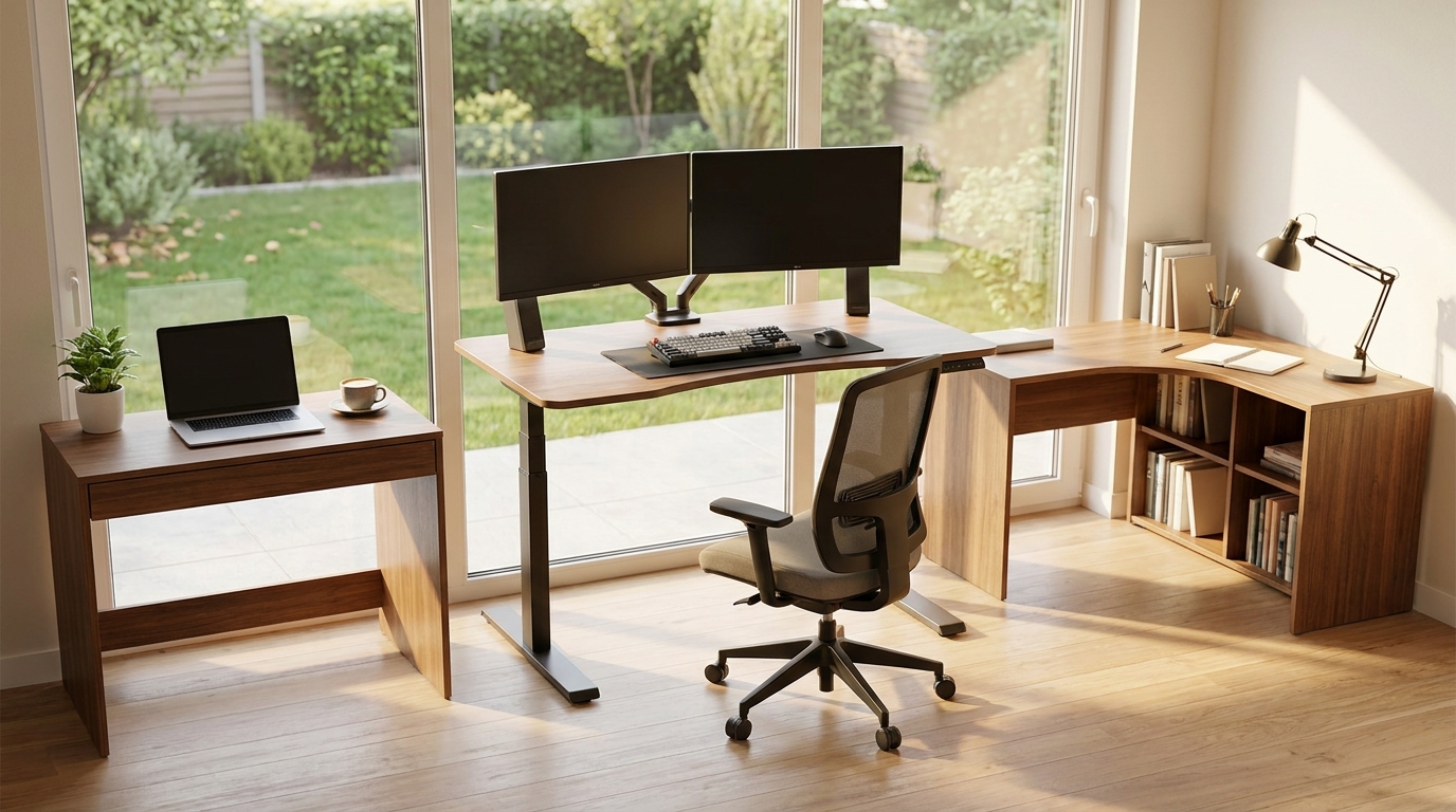 あなたの生活に優しく寄り添う３つのデスクスタイル