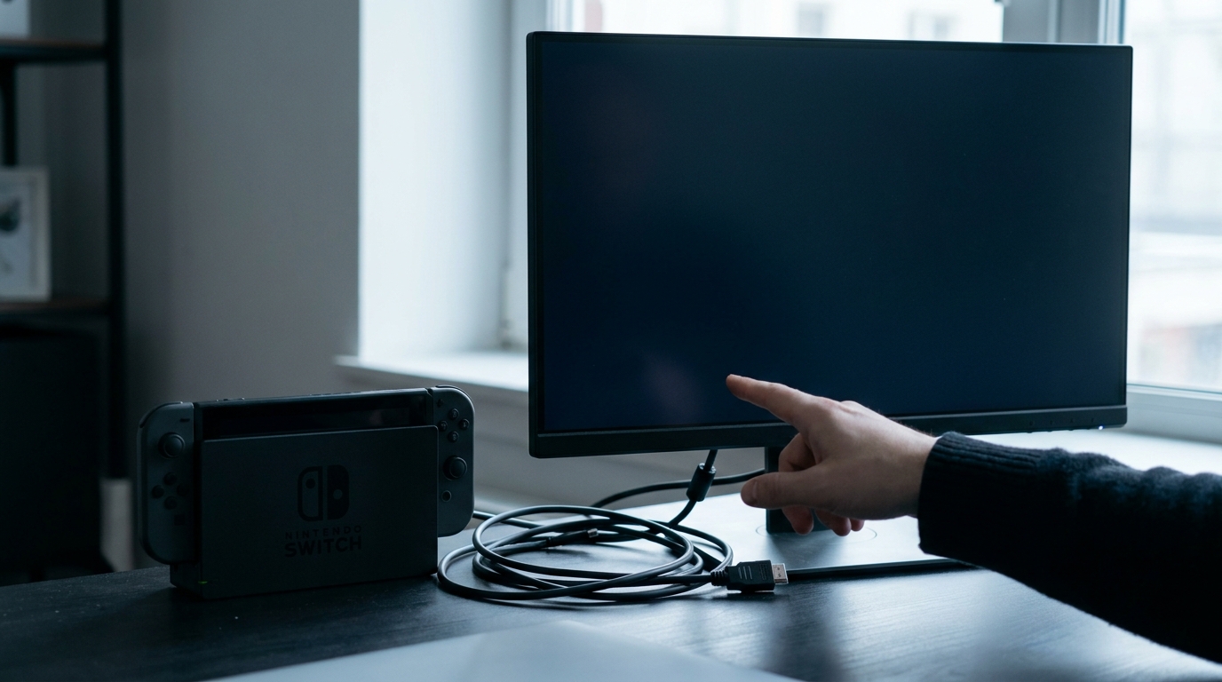 なぜSwitchの画面がPCモニターに映らないのか？4つの理由