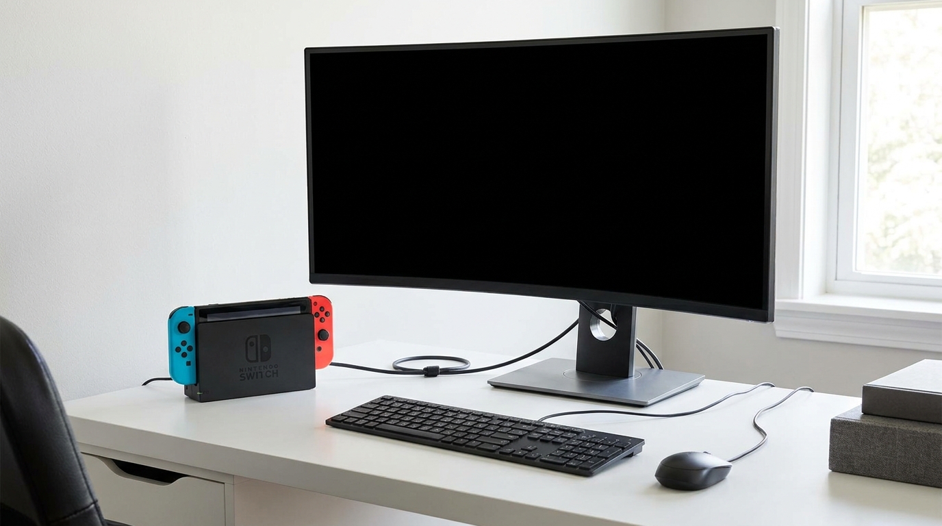 SwitchをPCモニターに映すための具体的な解決策3選