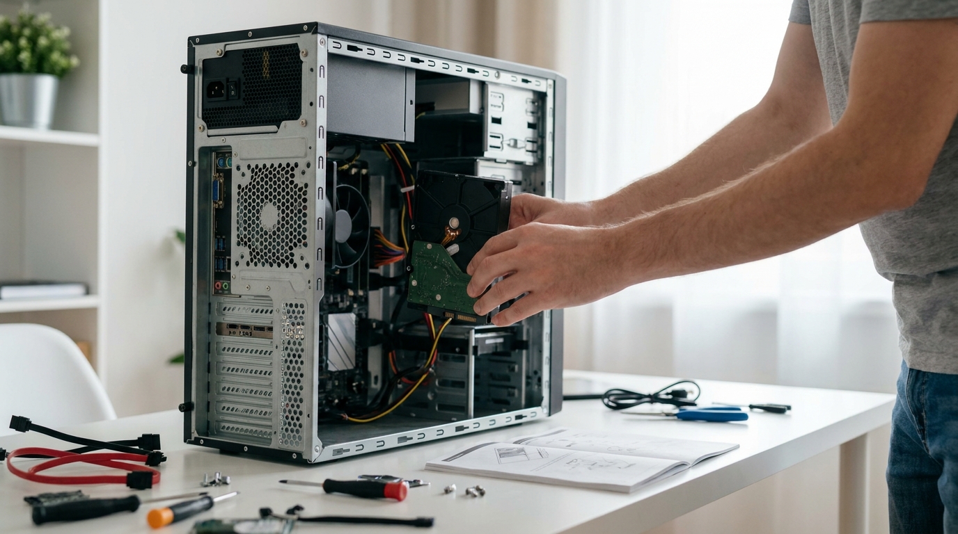 どうして初心者でもPCへのHDD増設が難しくないと言えるのでしょうか