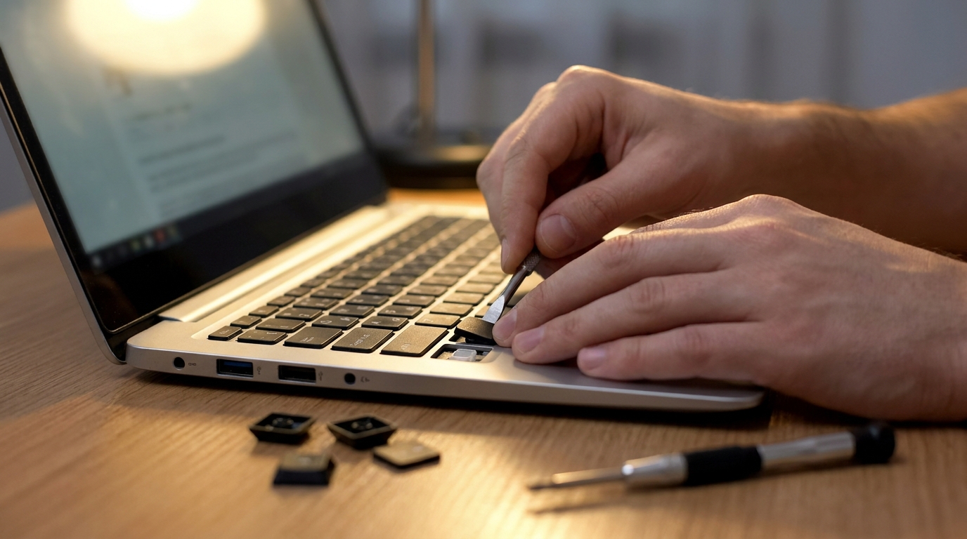 どうしてノートpcのキーボードが外れたの？その理由を解説します