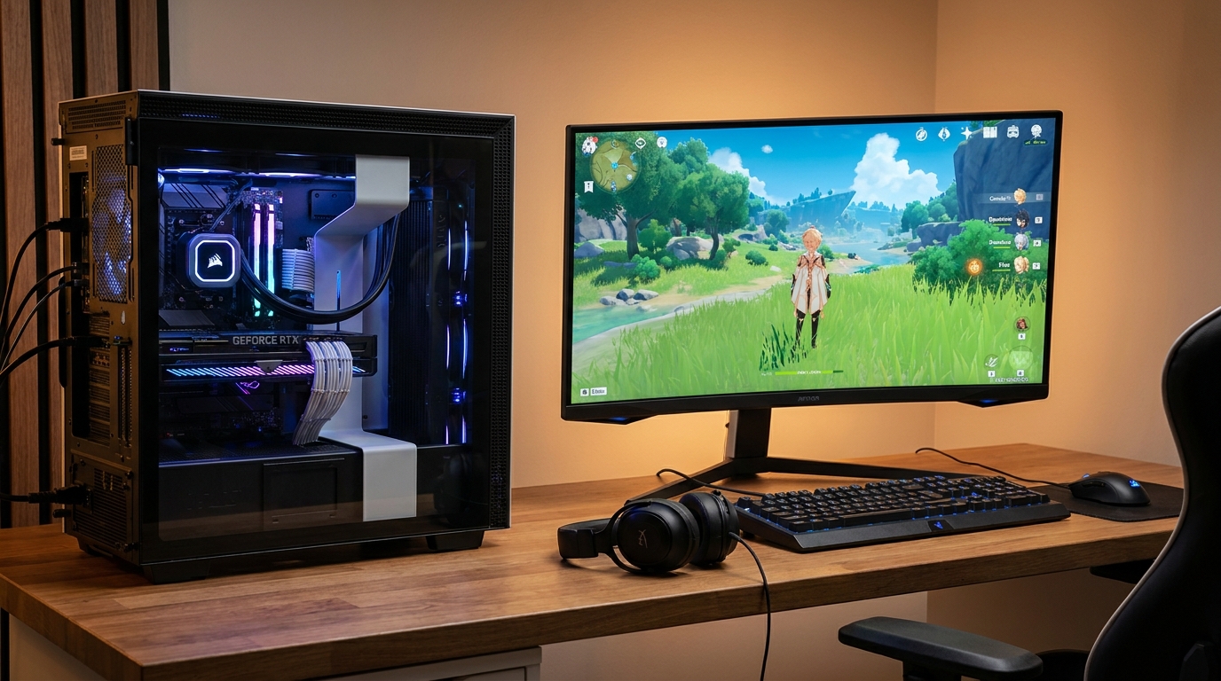 原神を存分に楽しむために知っておきたいパーツの役割と選び方