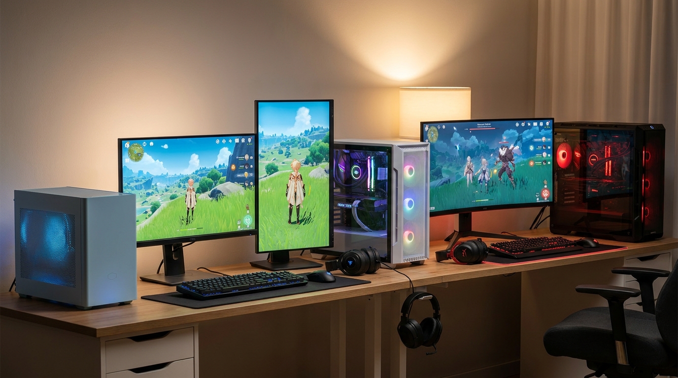 プレイスタイルと予算で選ぶ！おすすめのパソコン構成3選