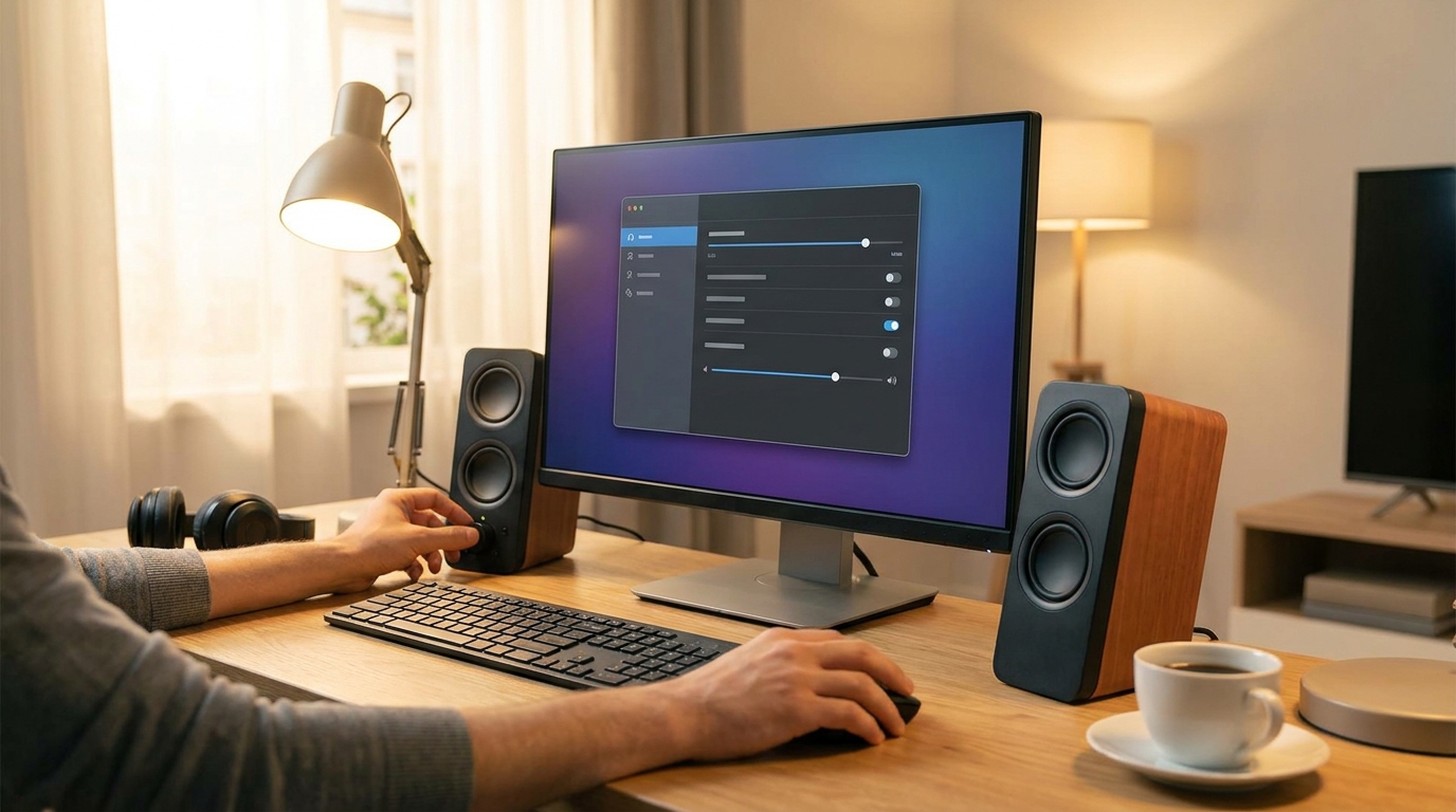 パソコンの音量が小さい問題は簡単な設定で解決できることが多いです