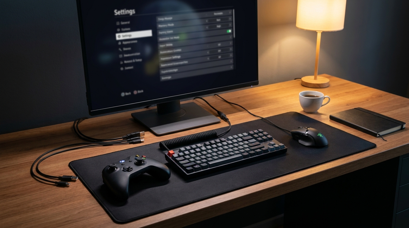 PCゲームを自分の好きな操作感で遊ぶための最適な準備とは？
