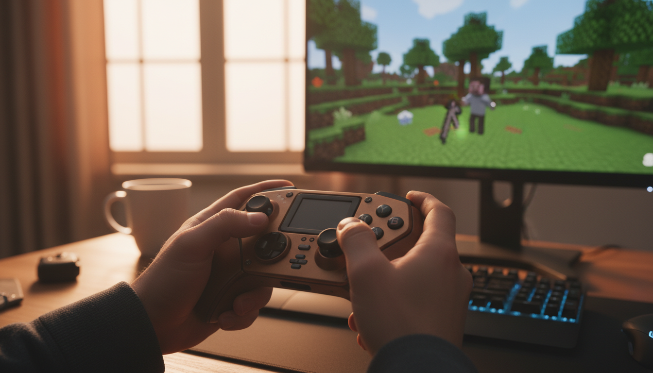 マイクラのPC版をマウスなしで操作する基本のやり方