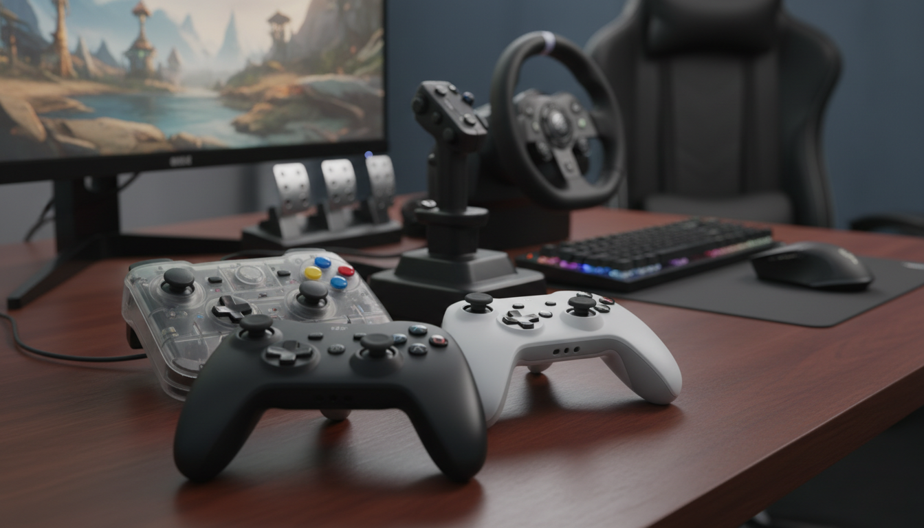 PCゲームのコントローラーの選び方と基礎知識
