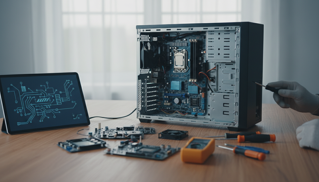 勝手に再起動pcを直す具体的手順