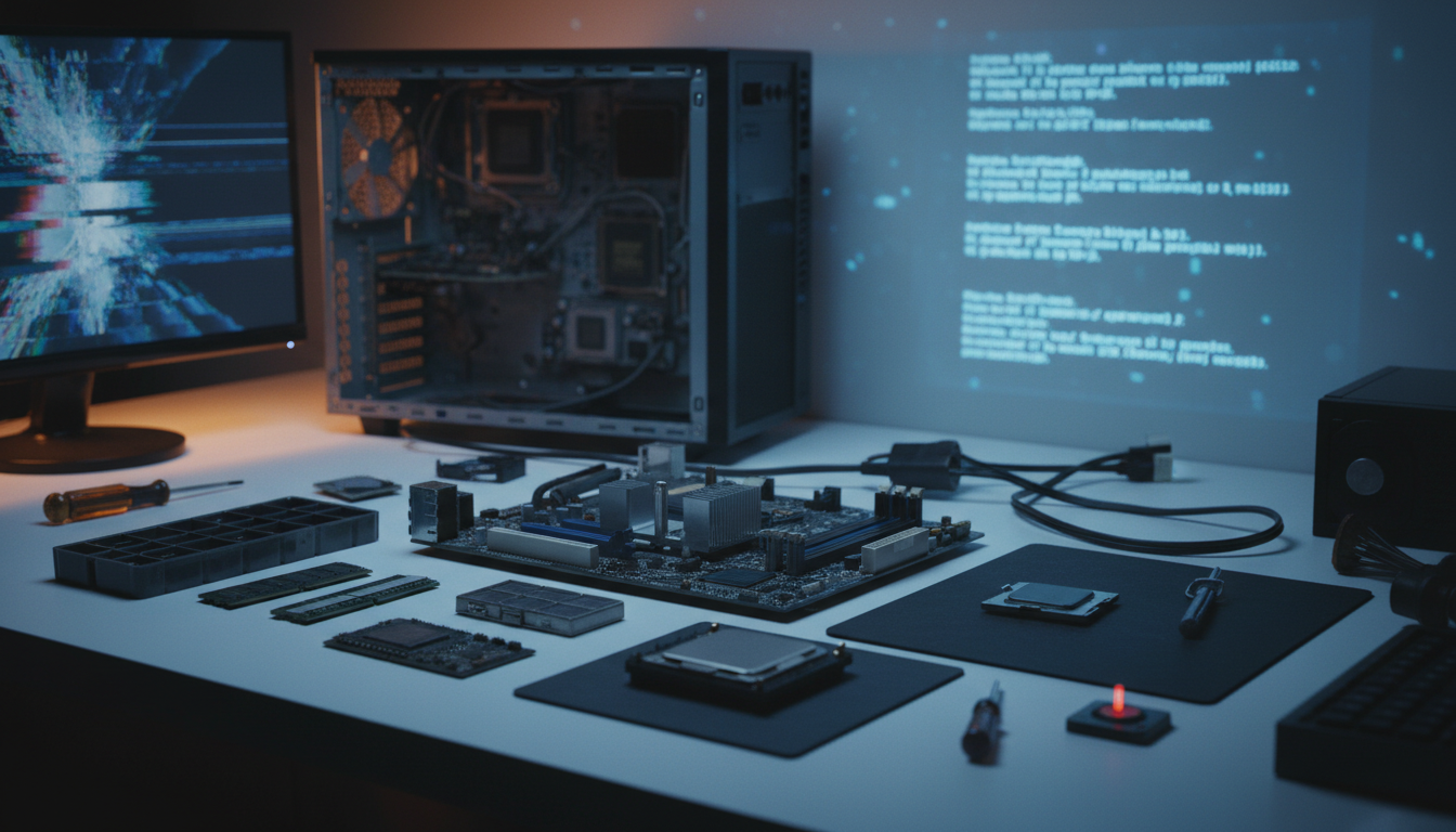 pcクラッシュ原因の全体像と切り分け
