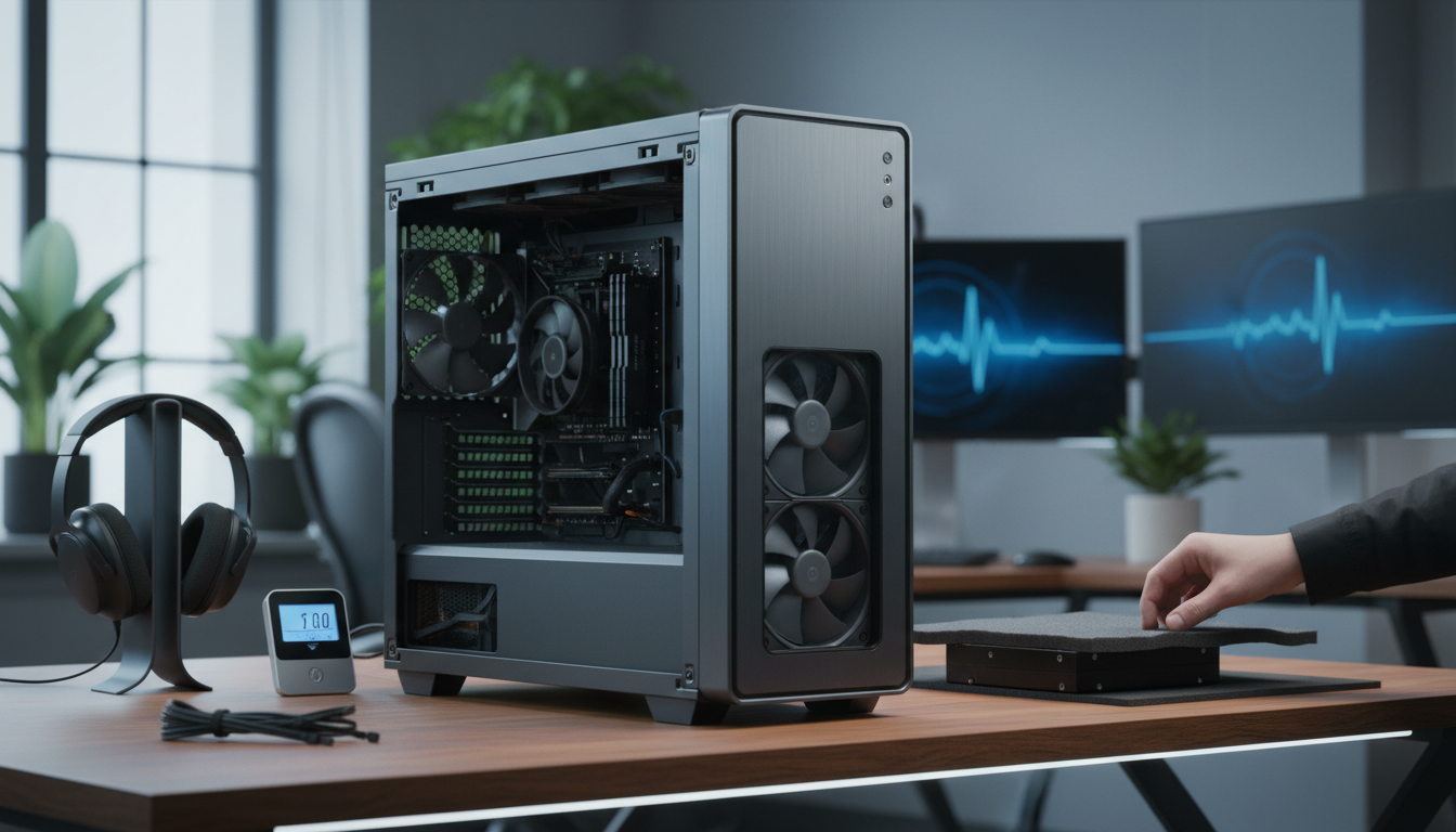 静音pcケースの選び方と静音化