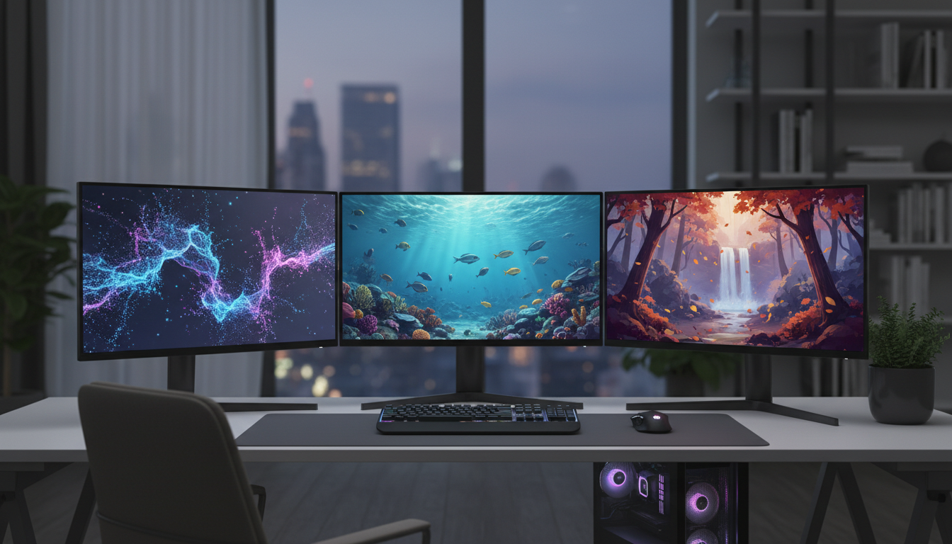 動く壁紙を無料でPCで使う手順と設定