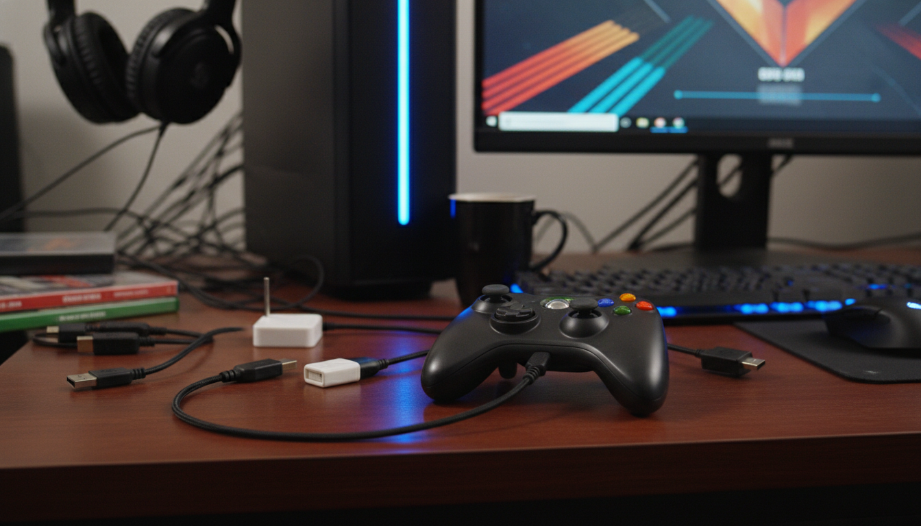 xbox360コントローラーをPCで使えない時の対処