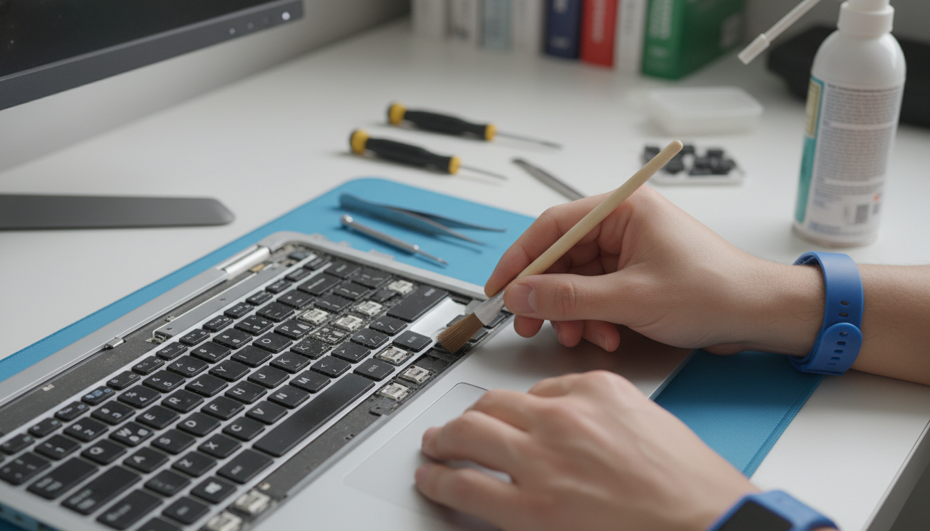 ノートpcキーボードの外し方を手順で解説
