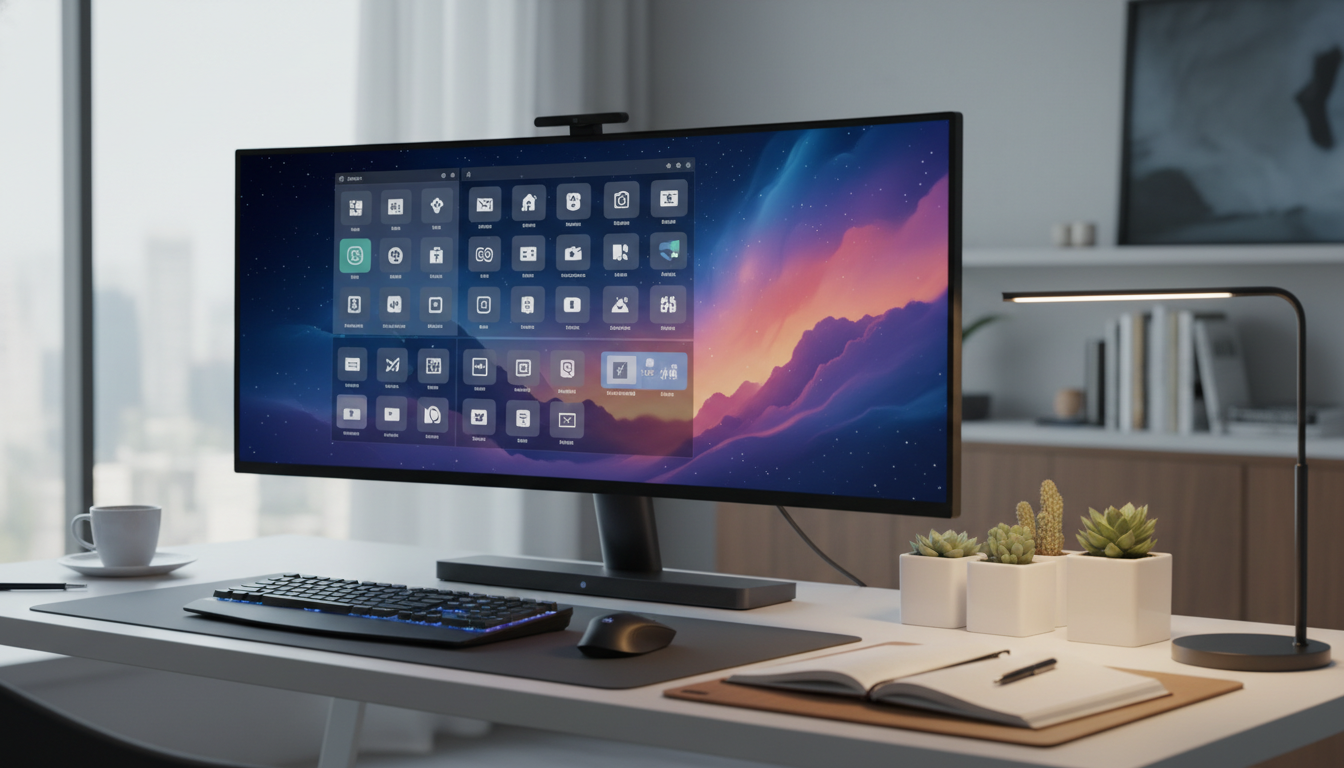pcホーム画面をおしゃれに見せる実践テク