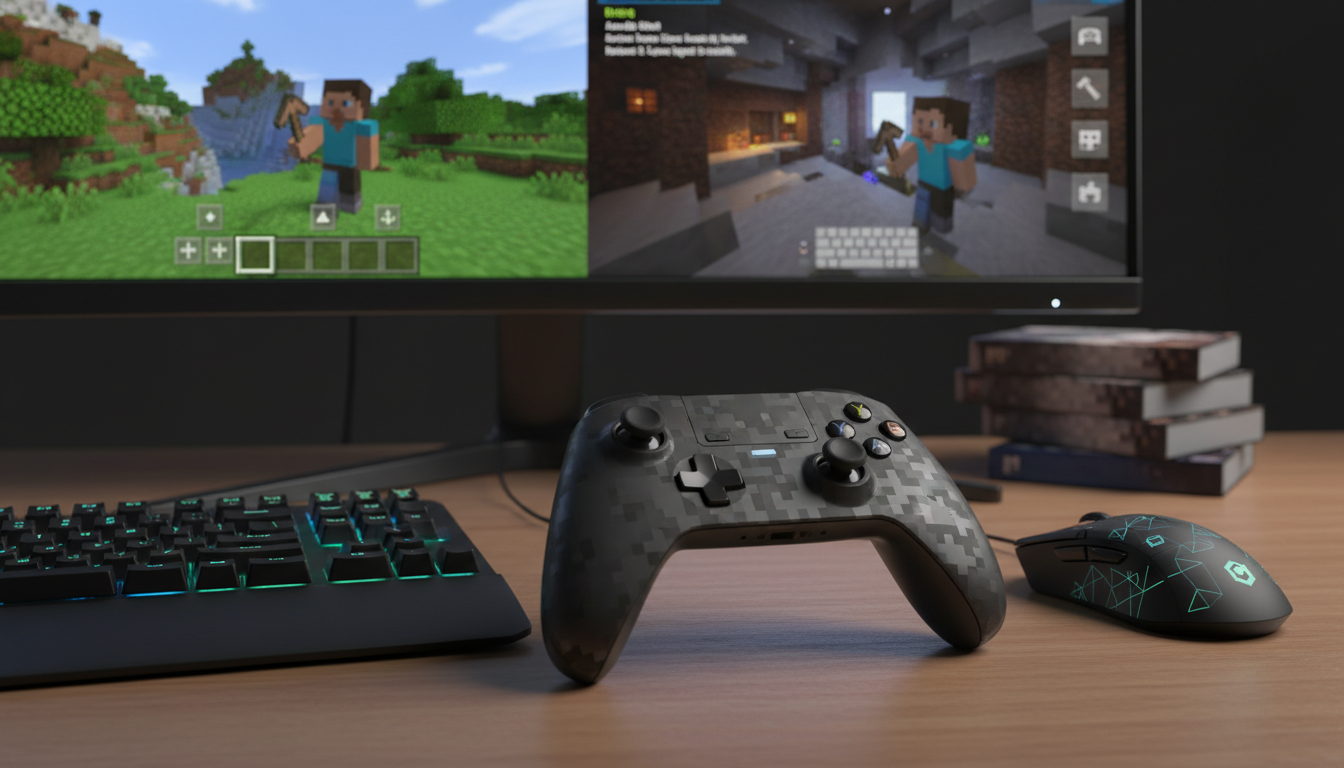pcマイクラコントローラーは統合版とJava版で違う