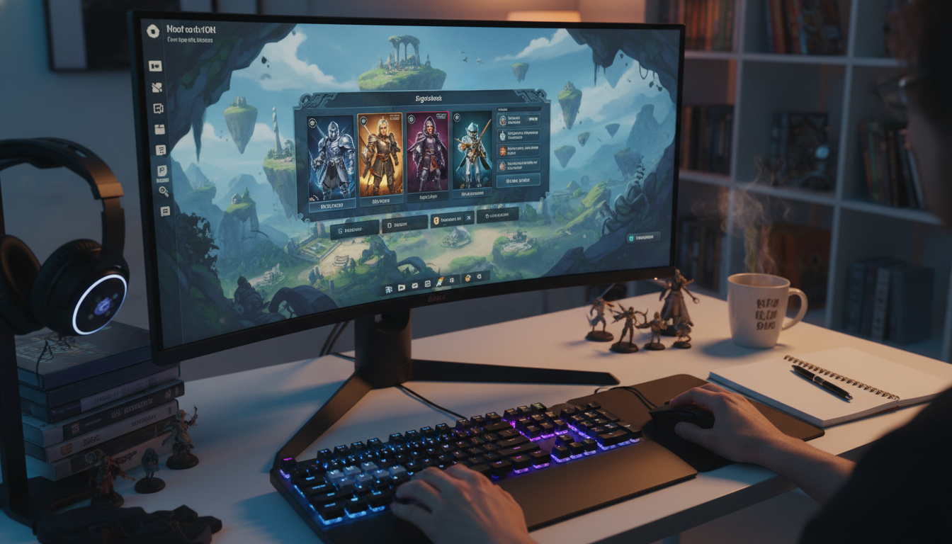 オンラインRPGをPCで始める前に知りたいこと