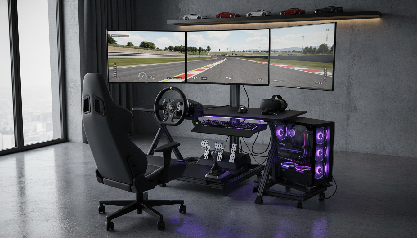 ドライブシミュレーターPCの基本と必要機材