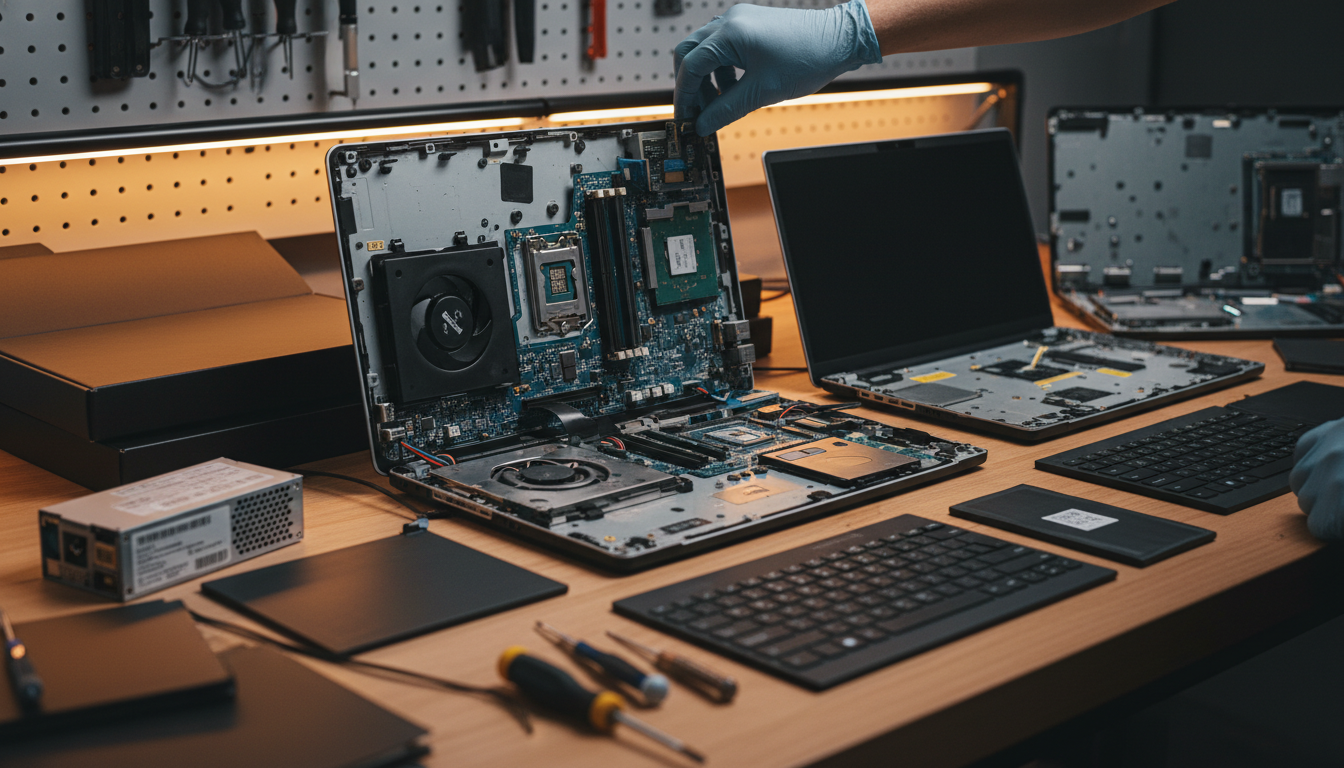 ノートpcの自作を現実的に楽しむ方法