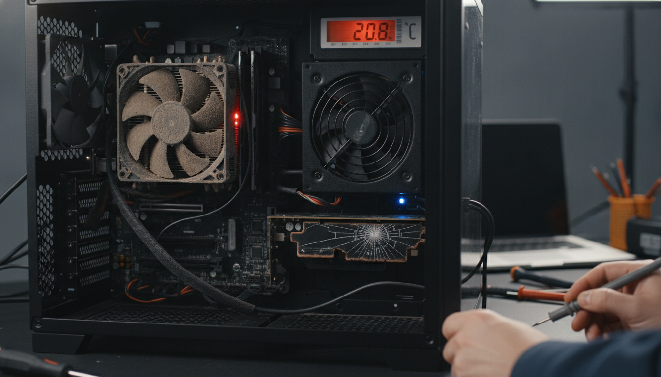 pc突然落ちるとき最初にやる切り分け