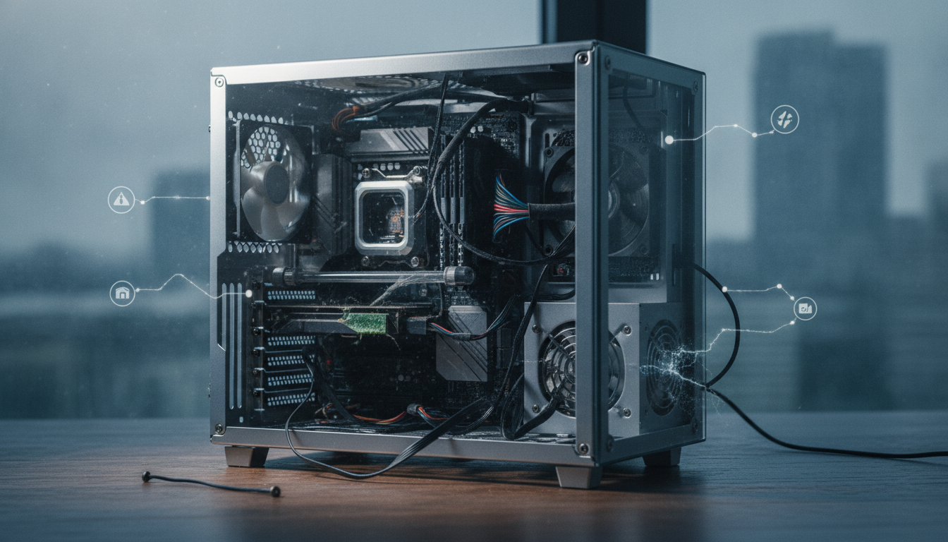 pcオープンフレームのデメリットを避ける選び方