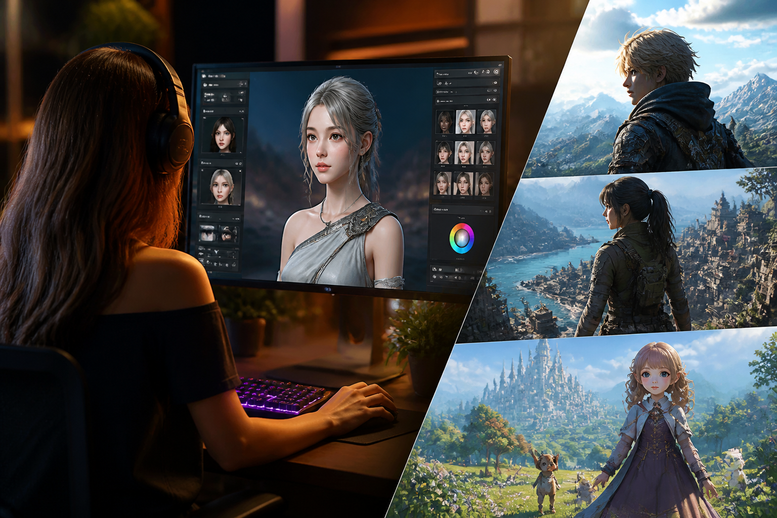 キャラメイクができるPCゲームの人気作