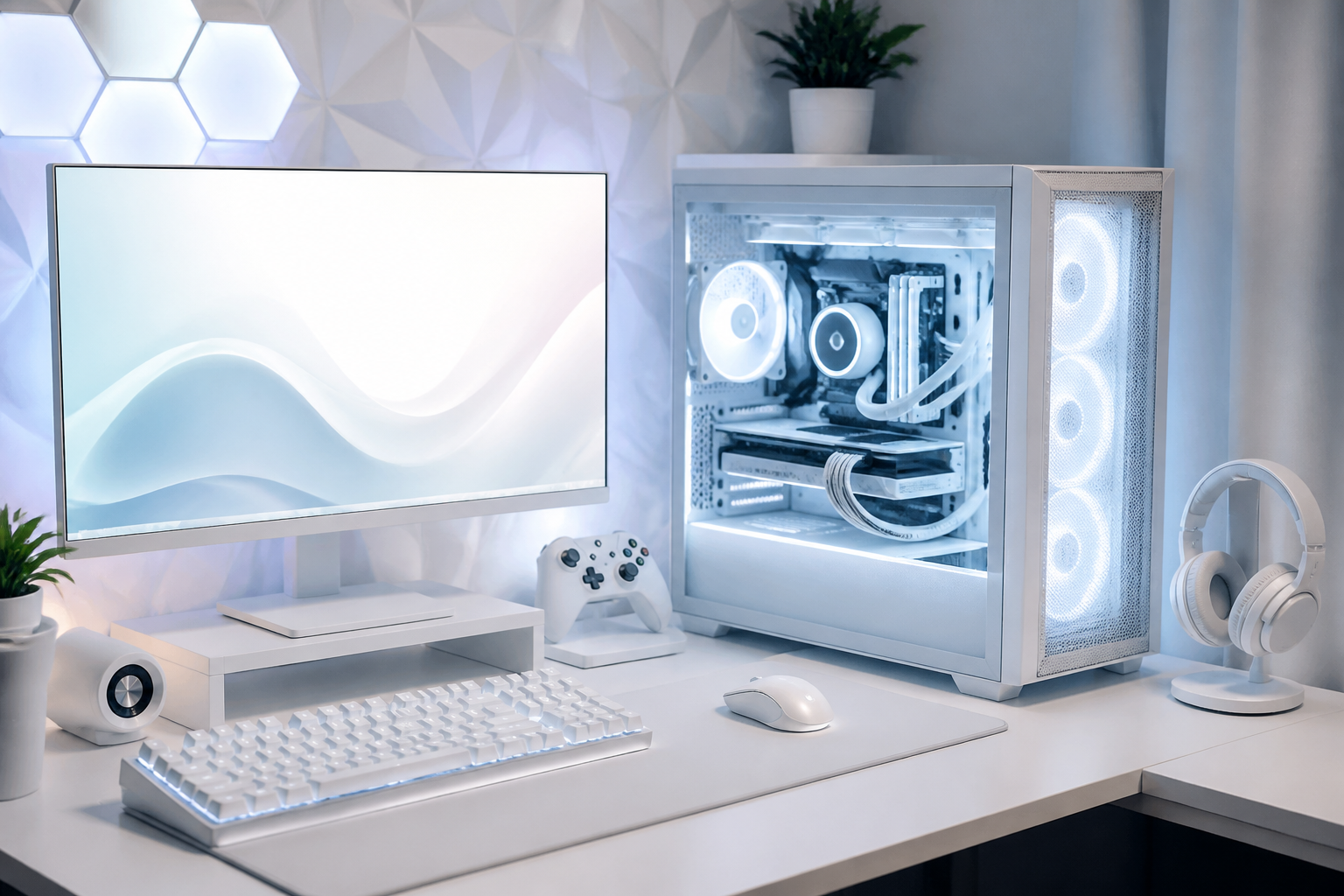 ゲーミングPCの白統一が人気の理由