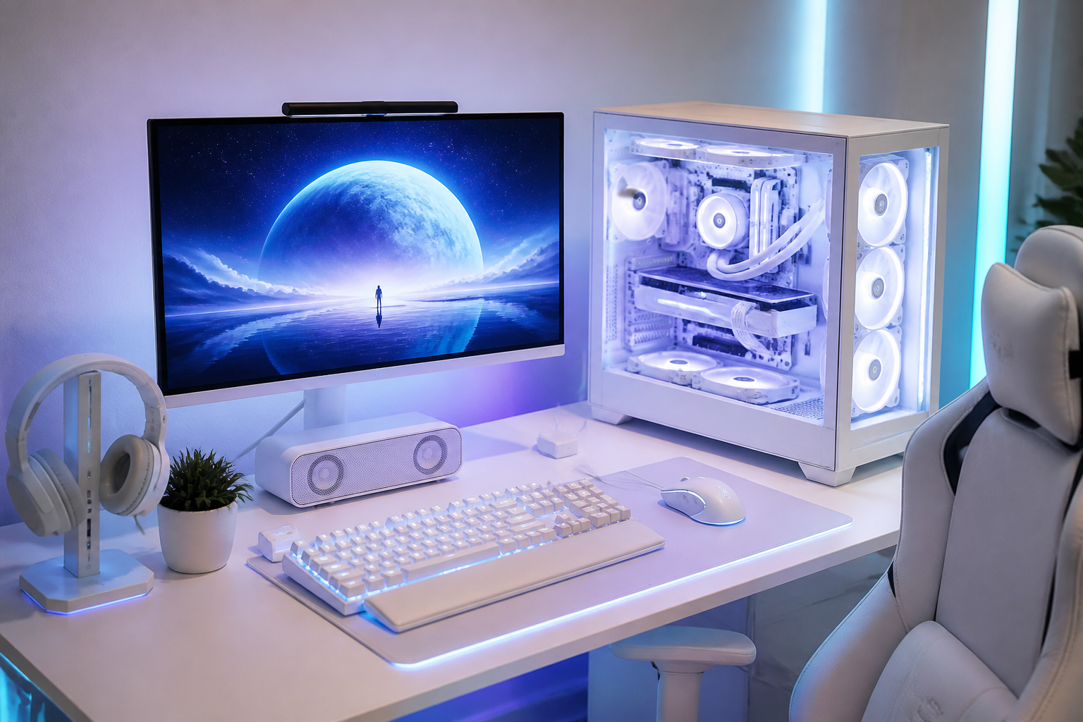 ゲーミングPCを白統一する選び方と注意点