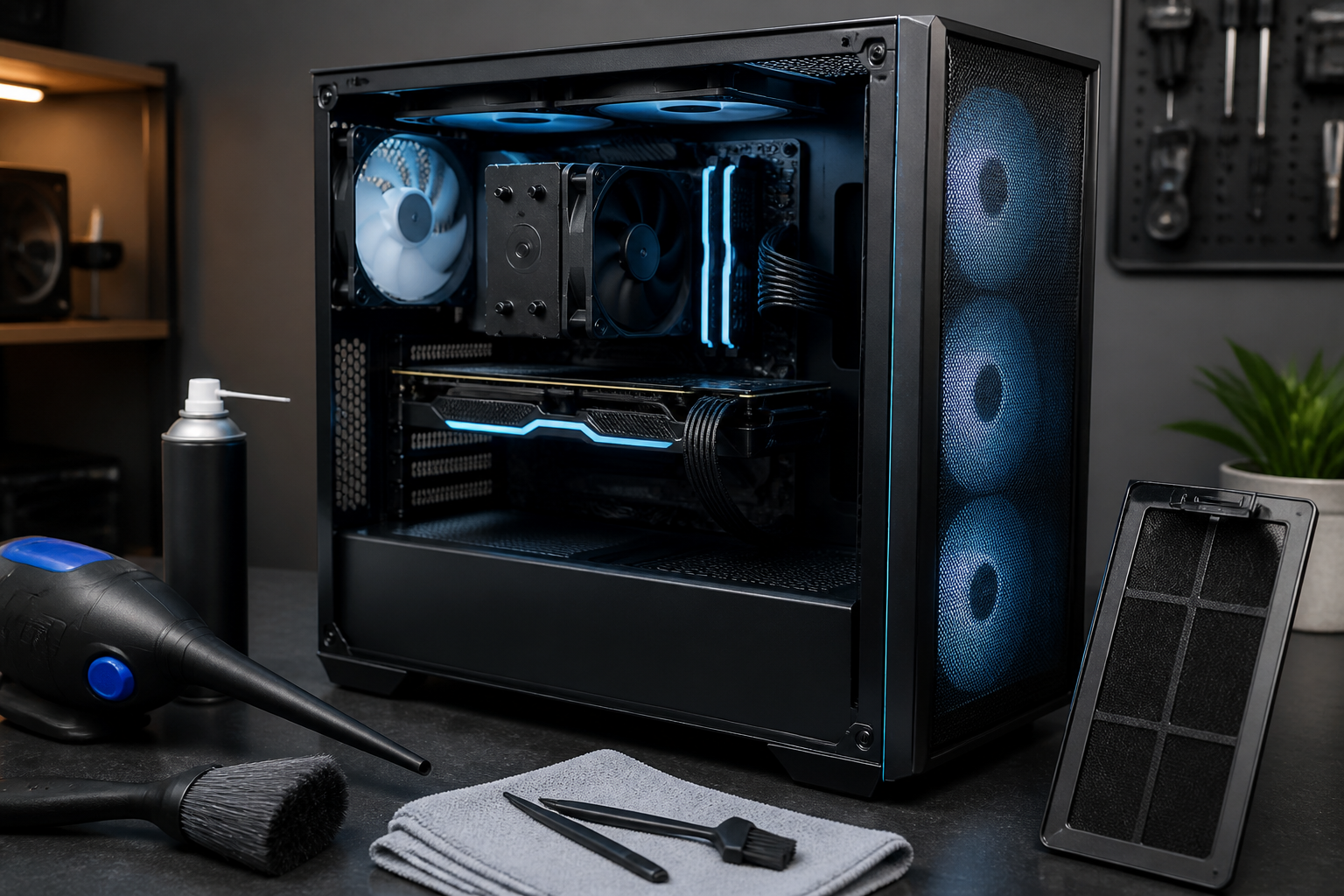 ゲーミングpcのホコリ対策で失敗しない掃除方法