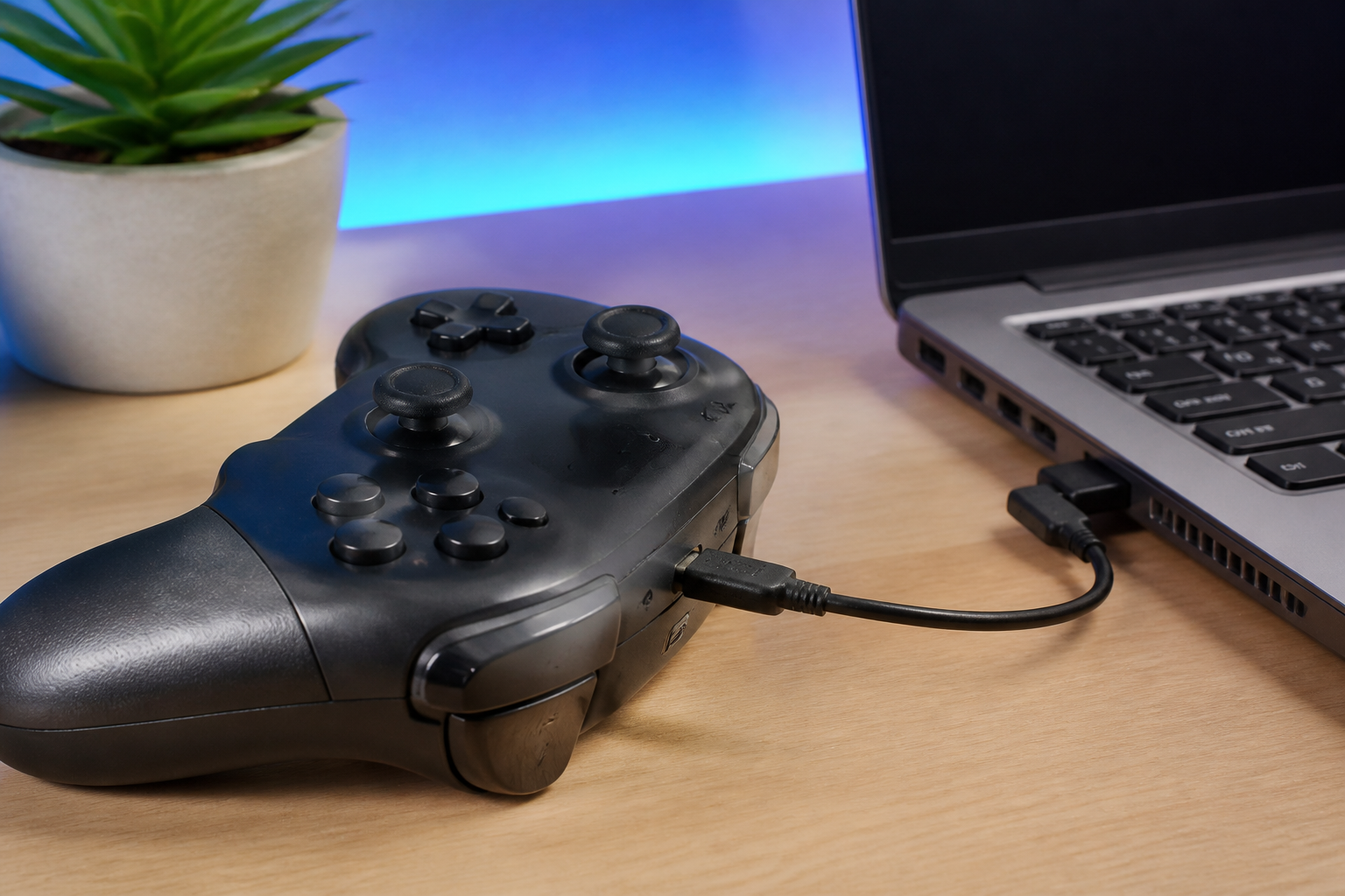 プロコンがPCで有線検出されない原因