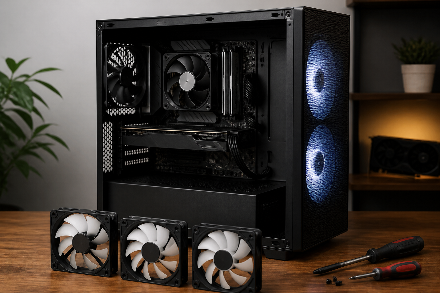PCケースファンの向きで失敗しない配置と調整