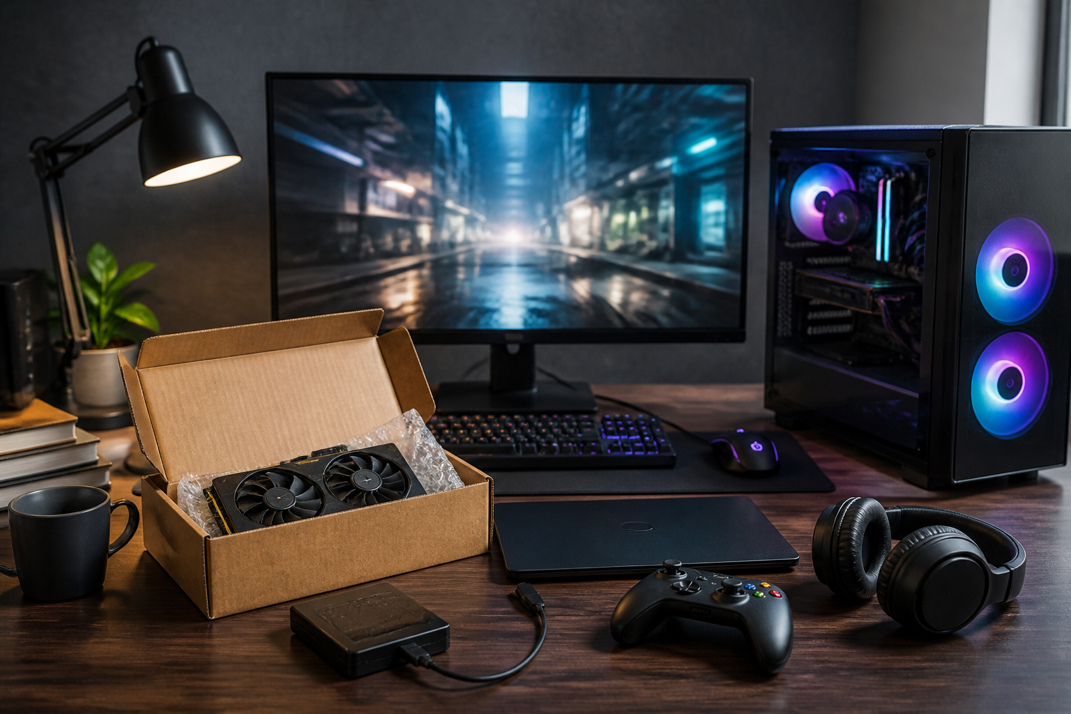 ゲーミングPCを買い替える前のスペック確認とバックアップ