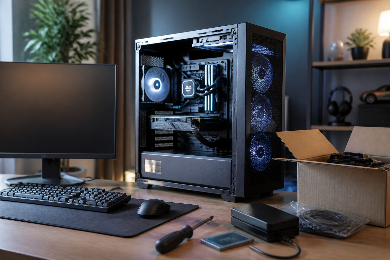 新しいゲーミングPCの初期設定とゲームの移行確認