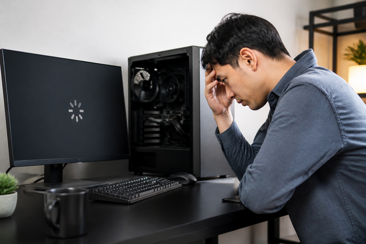 pcが勝手に再起動するときの原因を見分ける方法