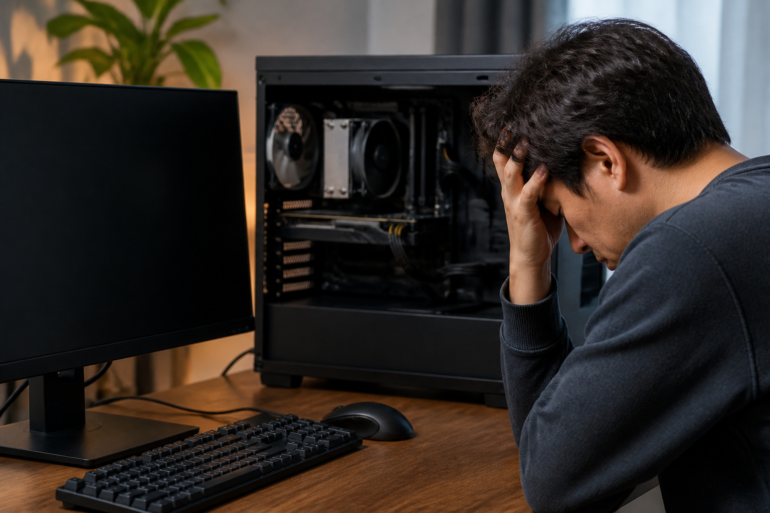 PCがいきなり落ちるときの原因を見分けるコツ