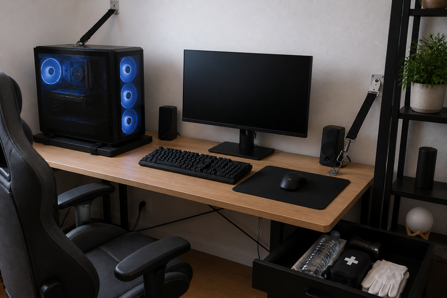 ゲーミングPCの地震対策で先に見直すこと